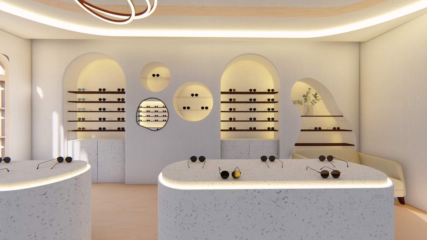 บรรยากาศหน้าร้าน The Moon Eye Care